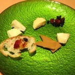 フレンチキュイジーヌ ティアレ - チーズ盛り合わせ