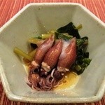 おかべ - 富山のホタルイカと山葵菜