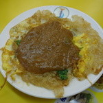 大頭龍蚵仔煎 - 海老オムレツ（60元）