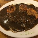 スマトラカレー 共栄堂 - 【2016/3】海老カレー(ルー投入)