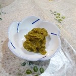 どんぱん - サービスのばっけ（ふきのとう）みそ