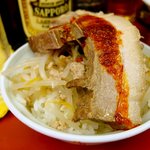 天竜 - 自作のチャーシュー丼