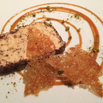 ポンテ デル ピアット - ナッツのセミフレッド キャラメルソース