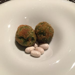 ポンテ デル ピアット - 豚肉ムースをオリーブに詰めたフリット