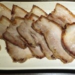 らあめん 広 - チャーシュー広島つけ麺のチャーシュー（別皿）