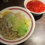 らあめん 広 - チャーシュー広島つけ麺（中もり）（チャーシューは別皿）