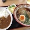 いちばん屋 - 高清水ラーメンミニカレーセット　850円