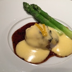 オーベルジュ・ド・リル - ふぐの白子のグリエ