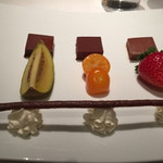 3種のフレーバーのチョコレート