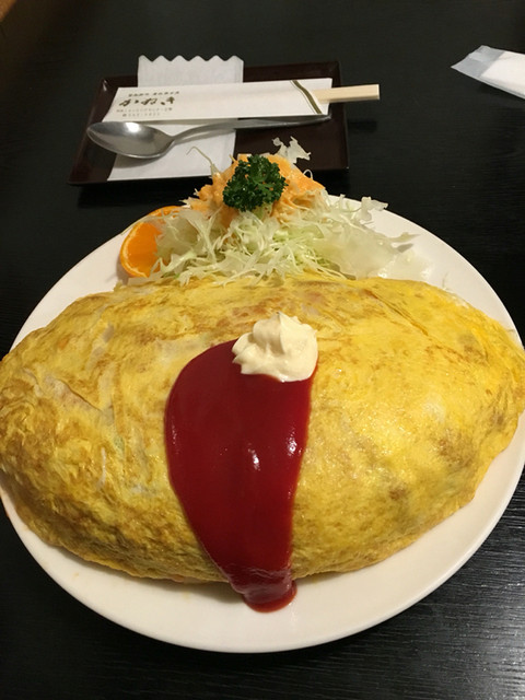 巨大オムライス By 豆沢まめ子 かねき 須坂 洋食 食べログ