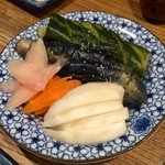 もつ焼き ねぎぼうず - H28.03.24 ぬか漬け