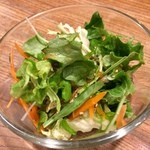 もつ焼き ねぎぼうず - H28.03.24 お通し「サラダ」