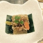 江戸前 びっくり寿司 - ふきの田舎煮