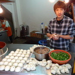 福州世祖胡椒餅 - 作っている所を見学