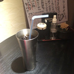 牡蠣と日本酒 四喜 - サービスのアイスコーヒー