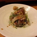 貴寿司 - 生鯖の和え物　辛子添え