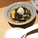 心斎橋神楽 - 揚げ出しナスの昆布風味♪