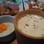 ありったけ - 2016.3自家製黒胡麻豆冨
