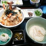 Kuu - 海老天とじ丼定食