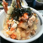 Kuu - 海老天とじ丼