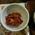 サッポロビール園 開拓使館 - 意外といける白菜キムチ