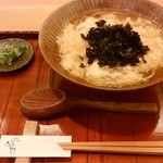 きょうや - 「えごま卵と岩のりの卵とじそば」h28.3.24