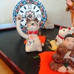 生成 - カウンター端　小さな招き猫＾＾