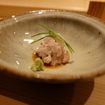 丸萬寿司 - 2016.3)かわはぎ