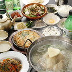 韩式鸡肉火锅