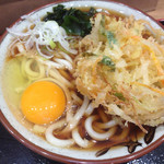 立ち喰いそば処 扇や - 天玉うどん 480円