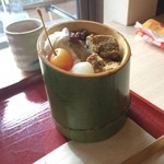 嵐山さくら餅 稲 - わらび餅パフェ950円