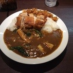 カレーハウス ＣｏＣｏ壱番屋 - エビ香る春爛漫カレー＋パリパリチキン400g:4辛