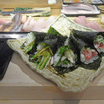 鮨でですけ - 手巻きも美味しい〜〜♬