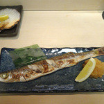 鮨でですけ - 三崎産・本カマスの塩焼き