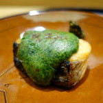 ☆桜鱒炭火焼き…木の芽味噌(^o^)丿☆