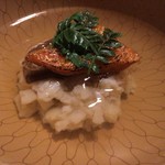 松川 - ホタテしんじょ(クチコ乗せ)