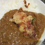 ぢどり亭 - チキンカレーＩｎ唐揚げ