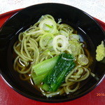 山田亭 - 食事　山田亭オリジナル茶蕎麦