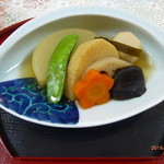 山田亭 - 煮物　鎌倉野菜の煮染め