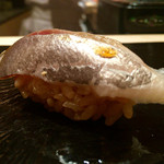 鮨 とかみ - 2016/3_えぼ鯛昆布締め