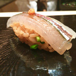 鮨 とかみ - 2016/3_さより