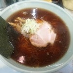 ラーメン丸仙 - 支那そば中盛(\750)