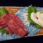 居酒屋 鷹 - マグロとタコの刺身