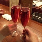 baru Publo - H28.03.25 グラスカヴァ・ロゼで乾杯❗️