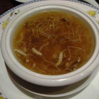萬珍樓 本店 - ランチ・３５００円コース／ふかひれ五目スープ