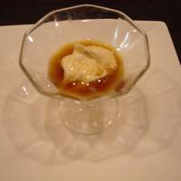 中国料理 かなめ - 付け出し 湯葉をポン酢で