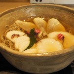 つきじ 文化人 - 桜そば　1,130円