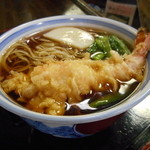 翁庵 - 天ぷらそば　並