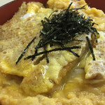 お食事処 膳楽 - かつ丼アップ