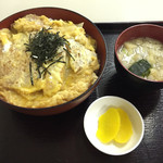 お食事処 膳楽 - かつ丼720円